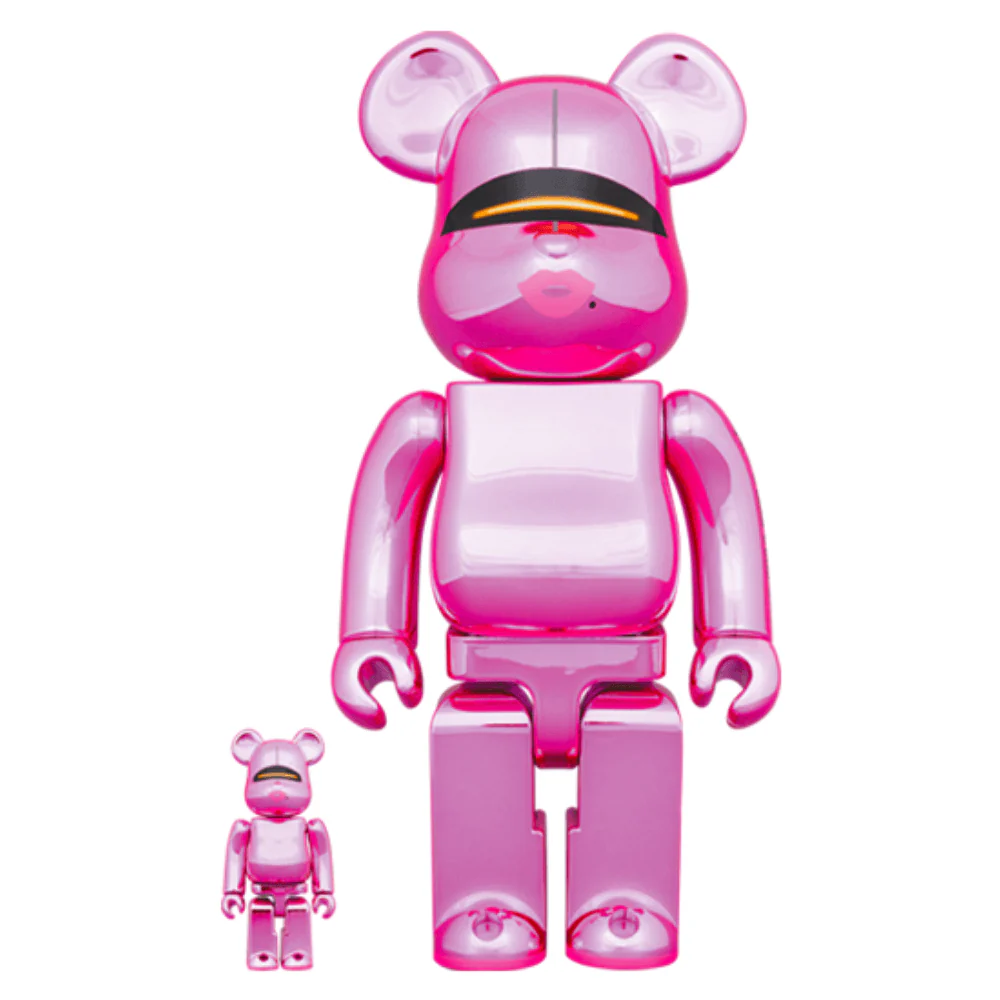 SORAYAMA 空山基 ×2G PINK GOLD Ver. 100％ & 400％ / 1000% BE@RBRICK