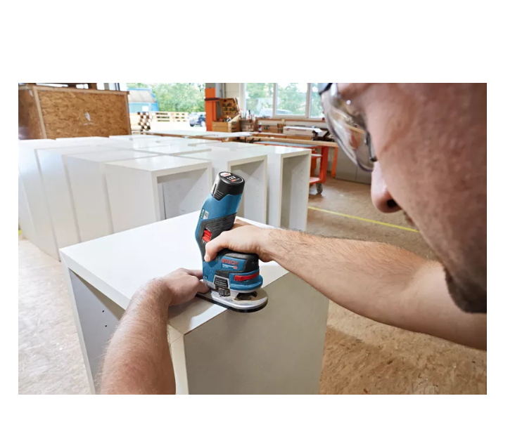 "BOSCH"(12V鋰電)無線手持修邊機(淨機)-[GKF12V-8]