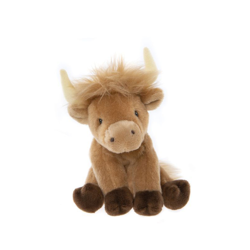 Charlie Bears Cuddle Cubs Highland Cow 英格蘭高地牛