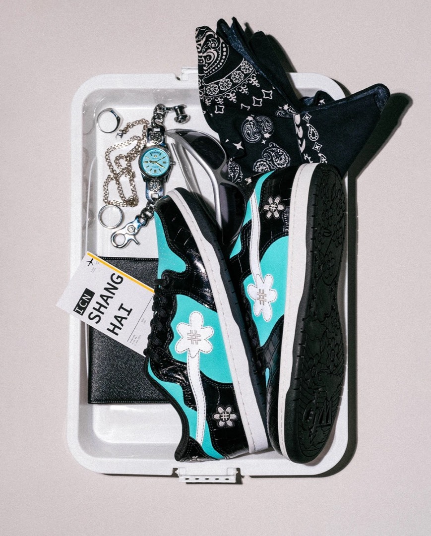 Water The Plant DIAMOND 蒂芬妮綠 湖水綠 鑽石 小花鞋