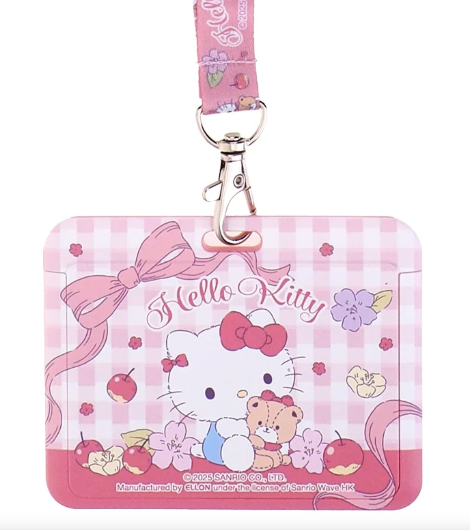 Hello Kitty 証件套連頸繩-橫向 9-8343-8