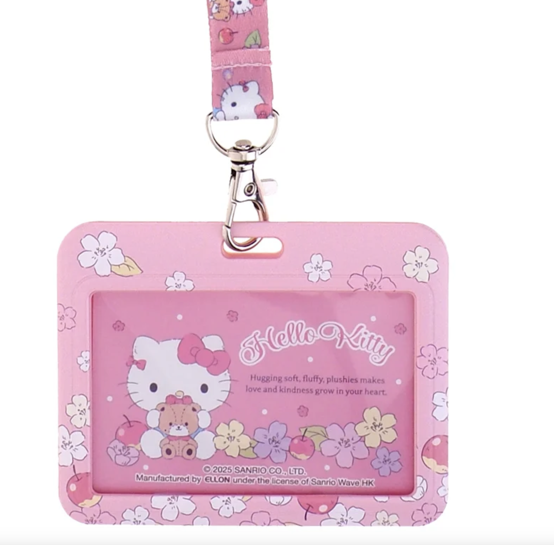 Hello Kitty 証件套連頸繩-橫向 9-8343-8