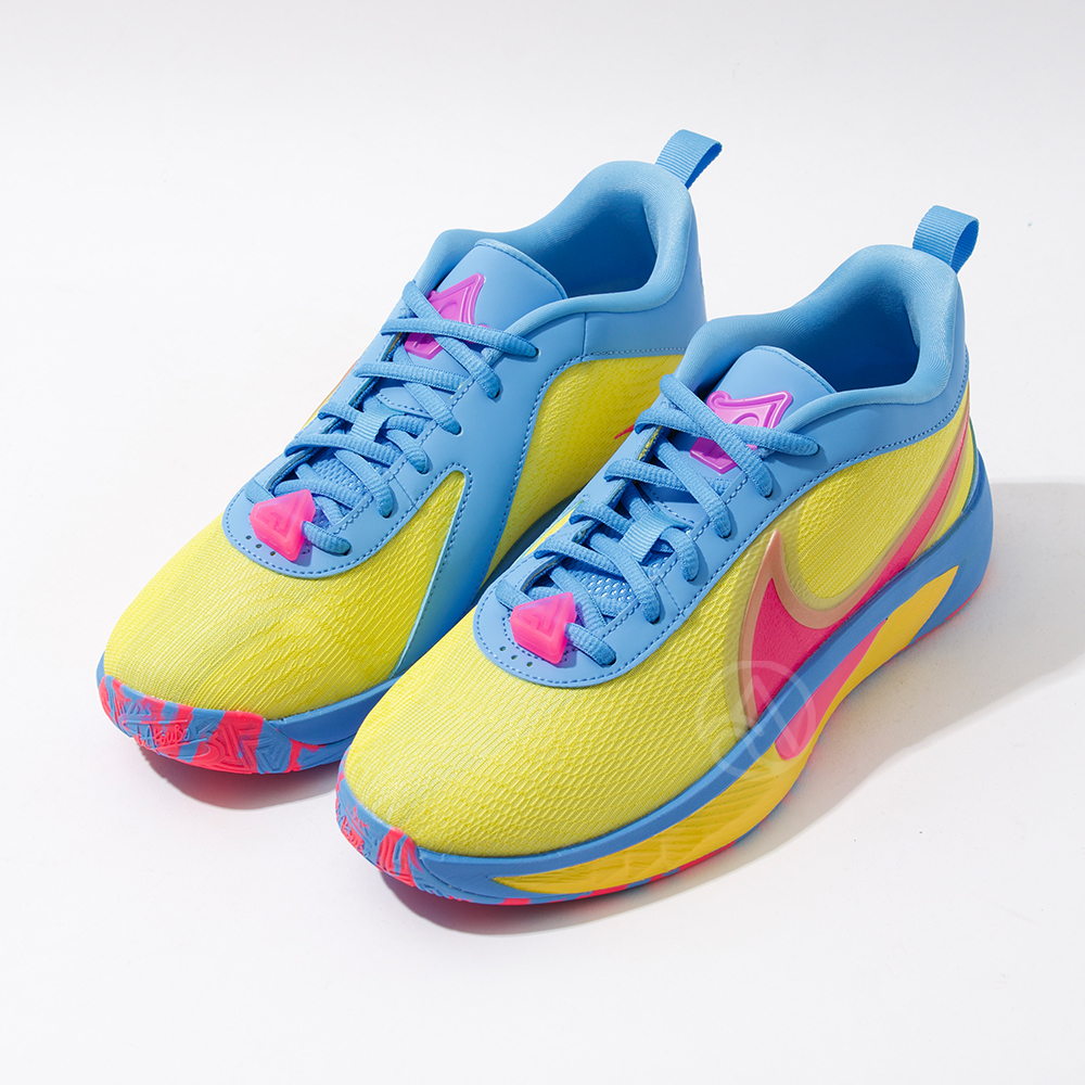 Nike Giannis Freak 6 NRG 大童 粉黃藍 字母哥 包覆 緩震 實戰 籃球鞋 HV5928-400