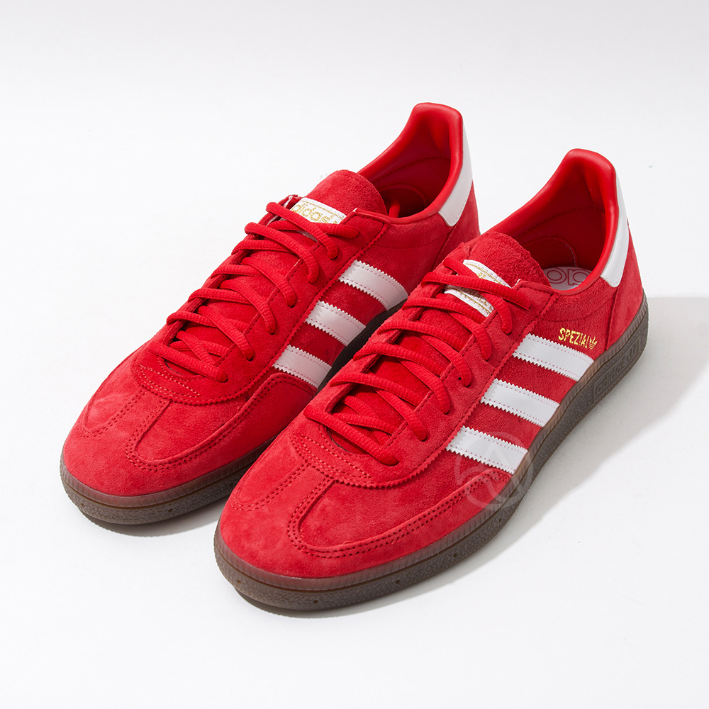 Adidas Handball Spezial 男鞋 紅色 焦糖底 復古 經典 德訓鞋 運動 麂皮 休閒鞋 FV1227