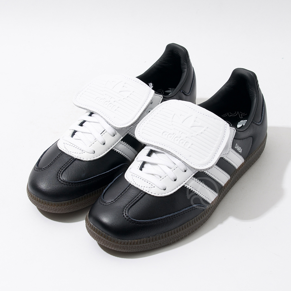 Adidas Samba 女鞋 黑白色 運動 休閒 膠底 德訓鞋 板鞋 大鞋舌 休閒鞋 JI3200