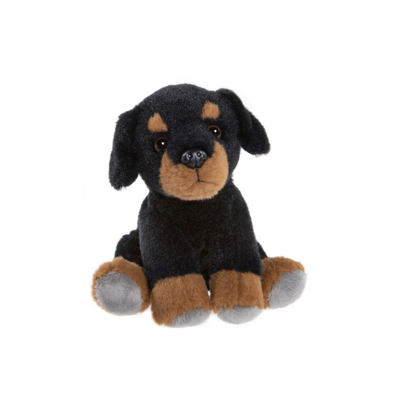 Charlie Bears Cuddle Cubs Rottie Dog 洛威拿犬