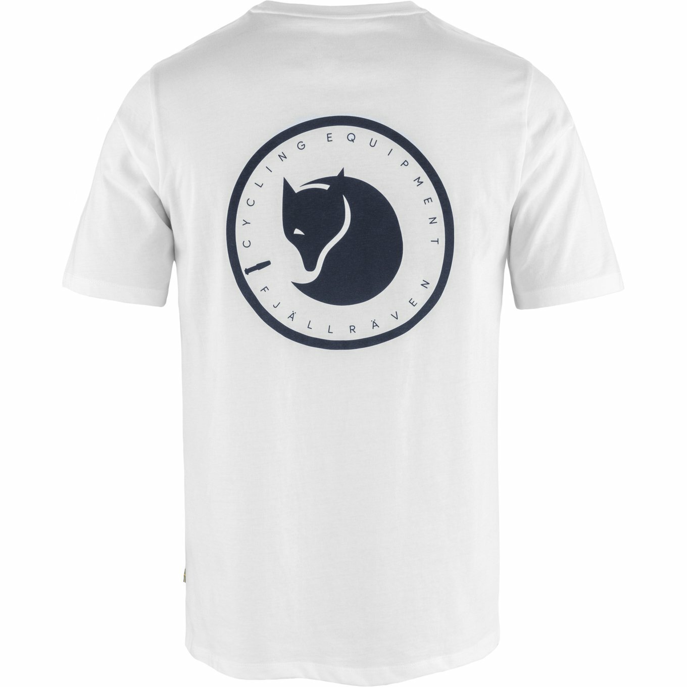 Fjallraven 北極狐 小狐狸 Hoja T-shirt M 男款 短袖T恤 有機棉短袖上衣 F12600251-100 白 [HappyOutdoor]