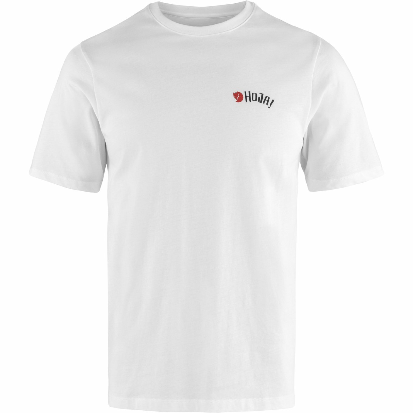 Fjallraven 北極狐 小狐狸 Hoja T-shirt M 男款 短袖T恤 有機棉短袖上衣 F12600251-100 白 [HappyOutdoor]