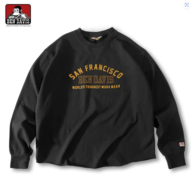 【 BEN DAVIS | 美式英文印花大學TEE - 2色 】