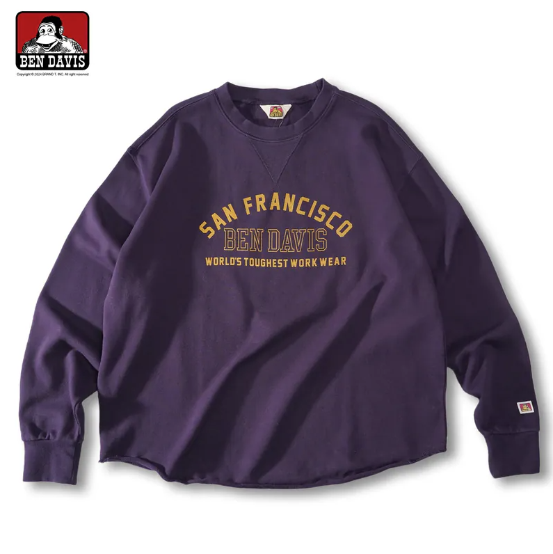 【 BEN DAVIS | 美式英文印花大學TEE - 2色 】