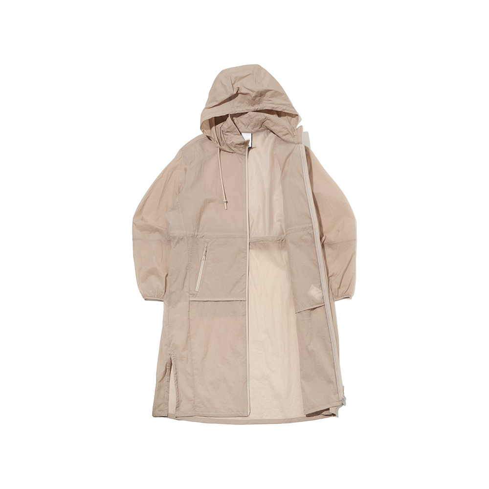 【EIDER】女輕量長版外套/25EDWM25164-[奶茶棕、薄荷綠]