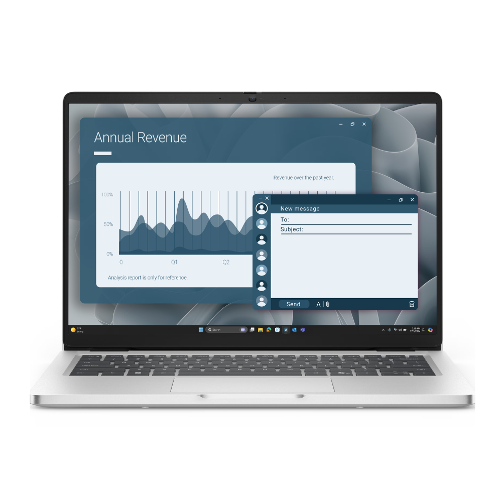 戴爾 DELL PC14255-AI516G512G 14吋商務筆電 Ryzen AI 5 Pro 340/16G/512GSSD/W11P