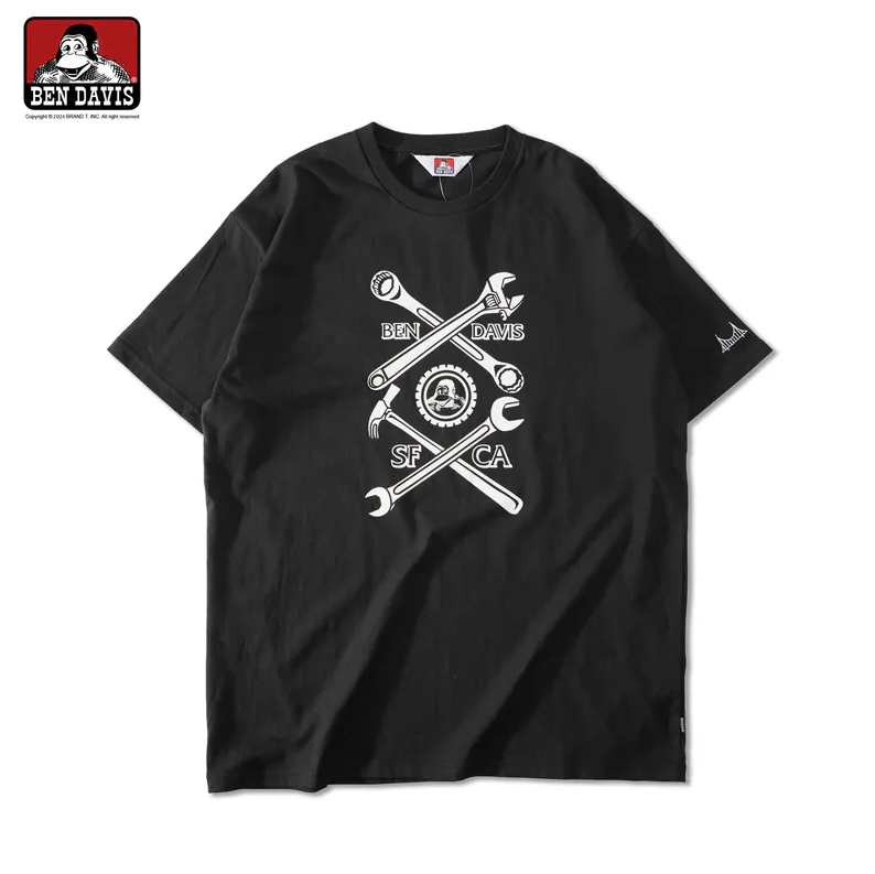 【 BEN DAVIS | 猿人修理工具短TEE - 2色 】