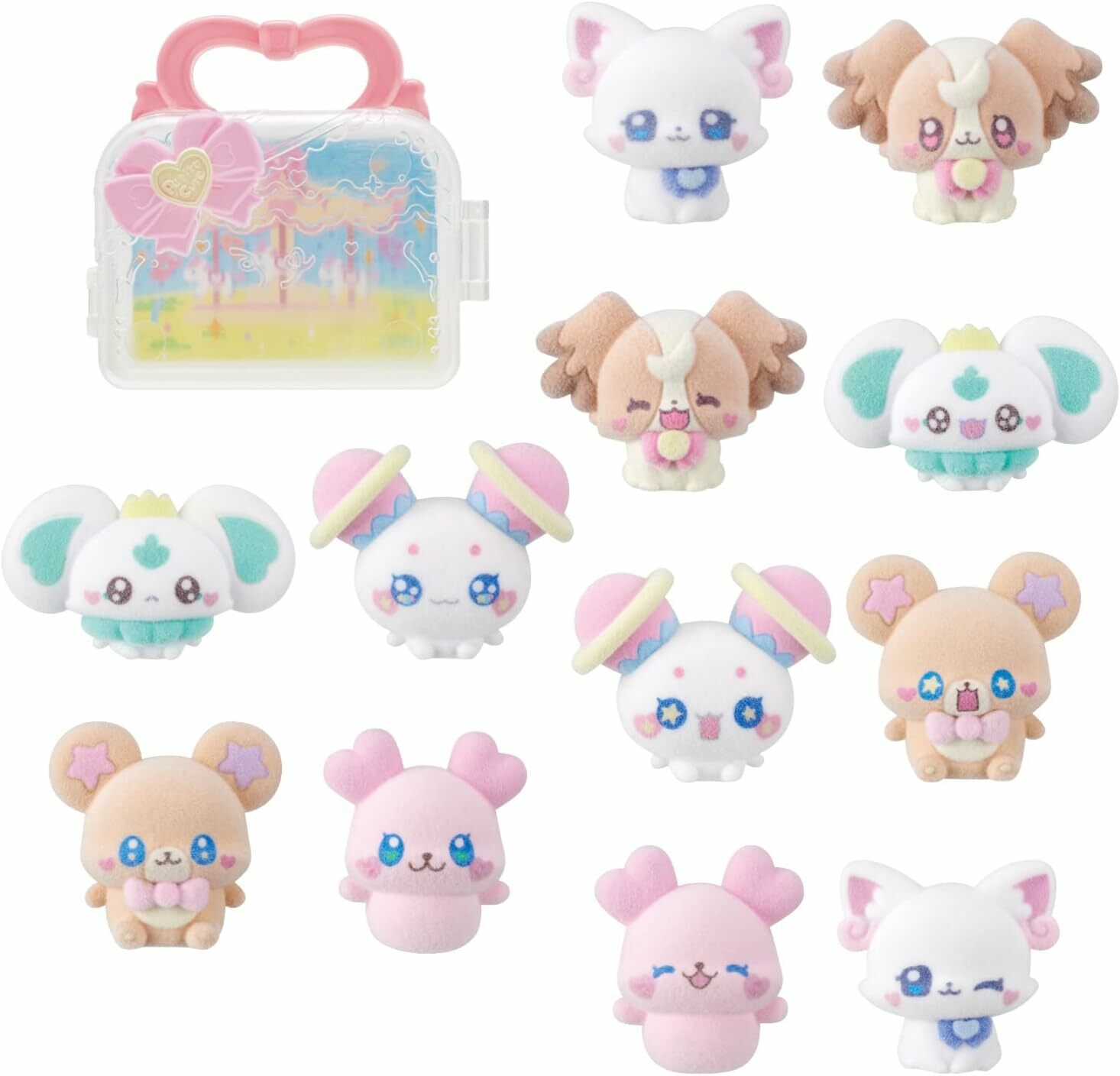 《 BANDAI 萬代 》 精靈植絨公仔第1彈(盲盒/成套)