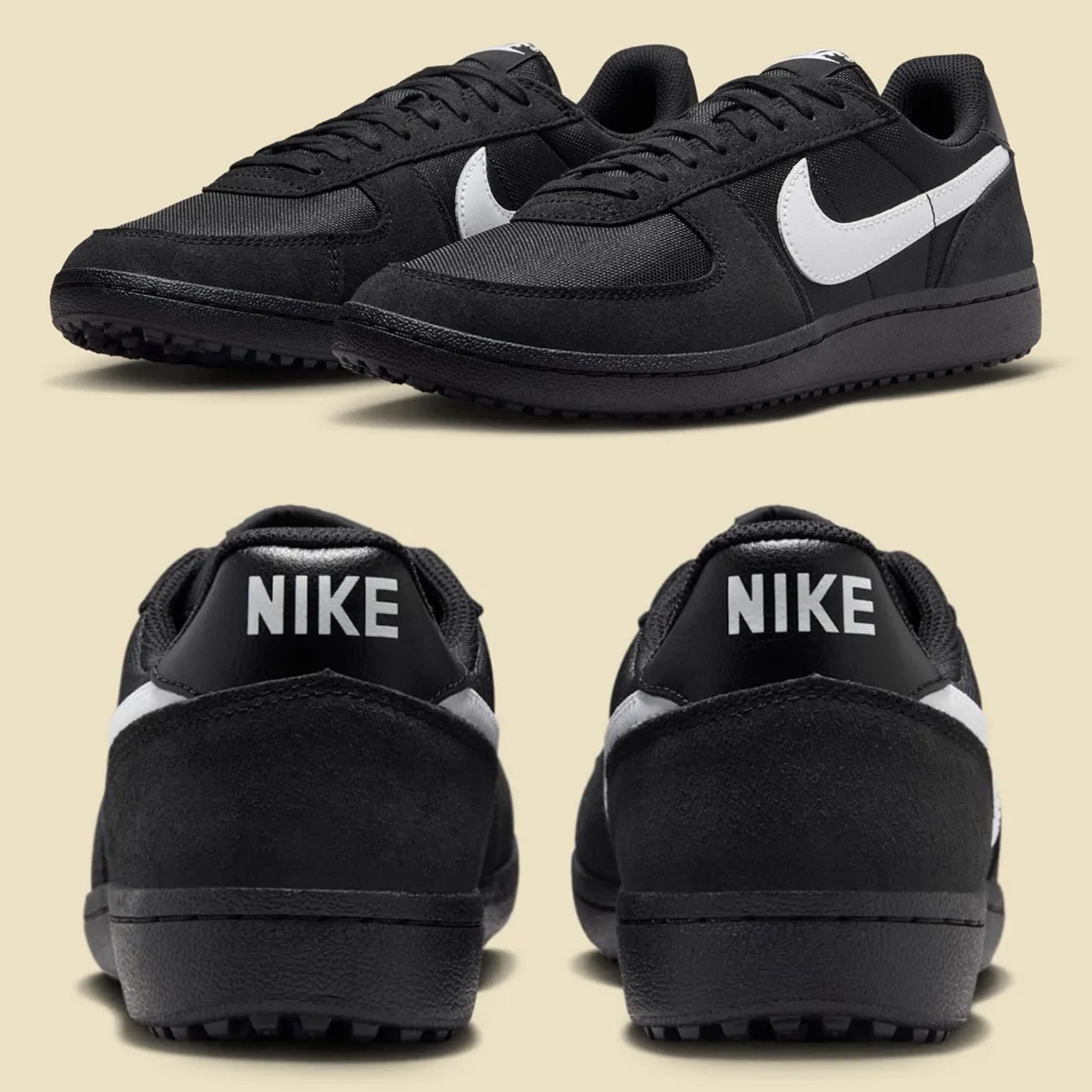 (預訂) Nike Field General - Black White