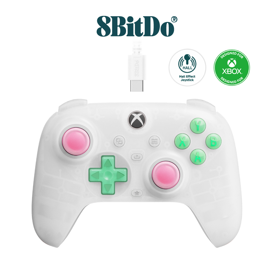 八位堂 8Bitdo Mini有線手把 Xbox版本 霍爾搖桿(三色)