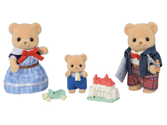 《 森林家族 》  森林家族 餅乾熊家庭組