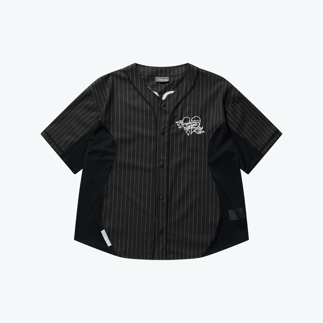 SENSE Embroidery Baseball Shirt