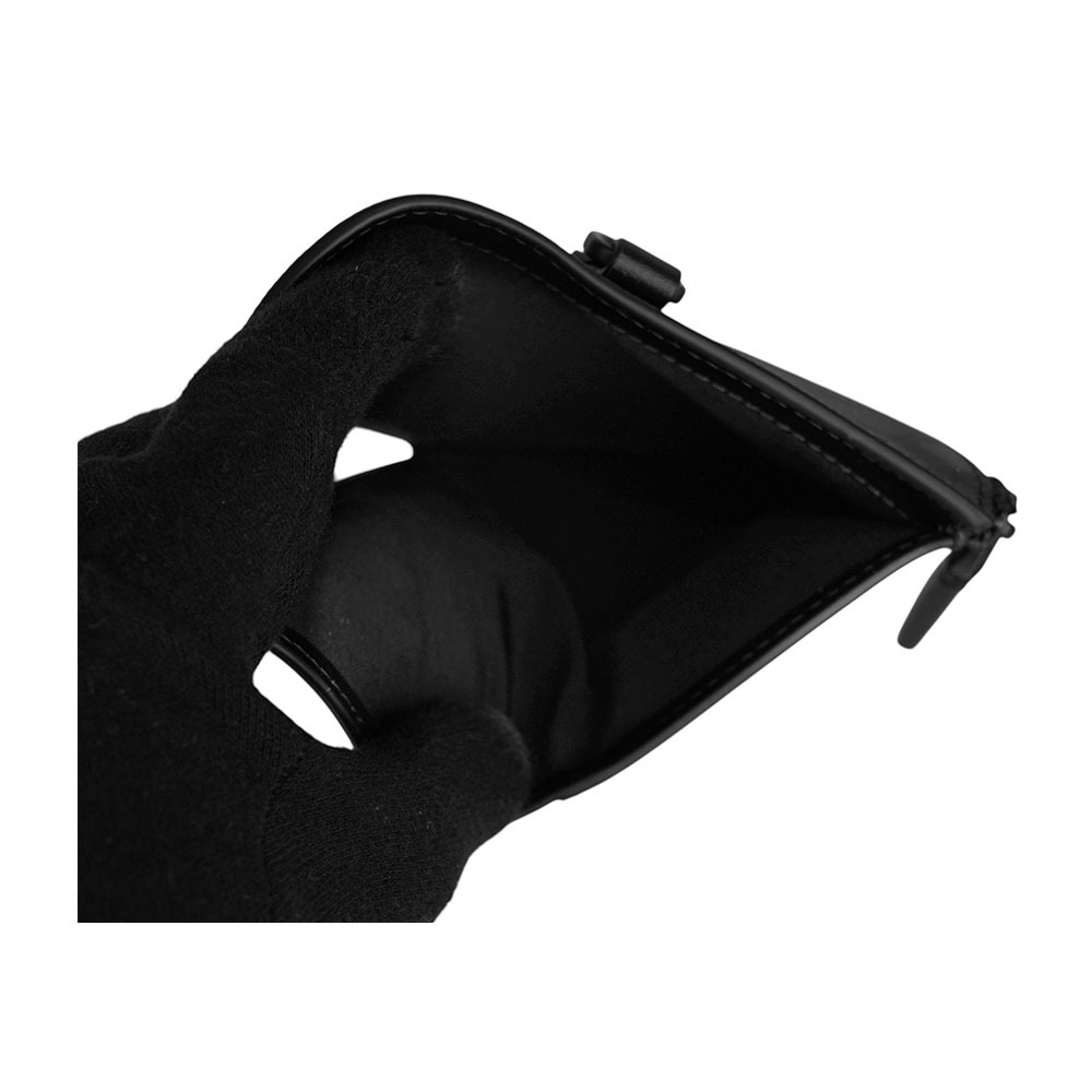 【MONT BLANC】Extreme 風尚系列3.0 迷你直式6卡短夾(黑色) 199444