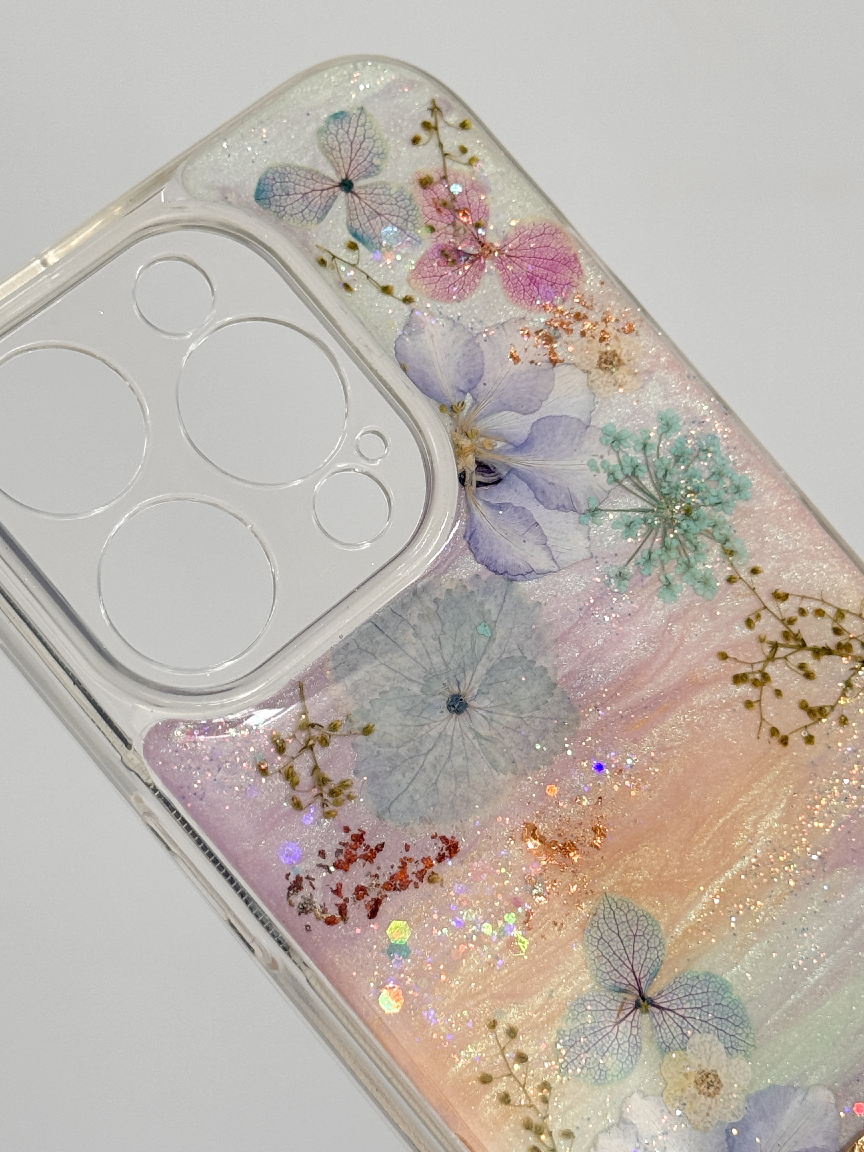 11984 Magic Hour Floral Resin Phone Case
