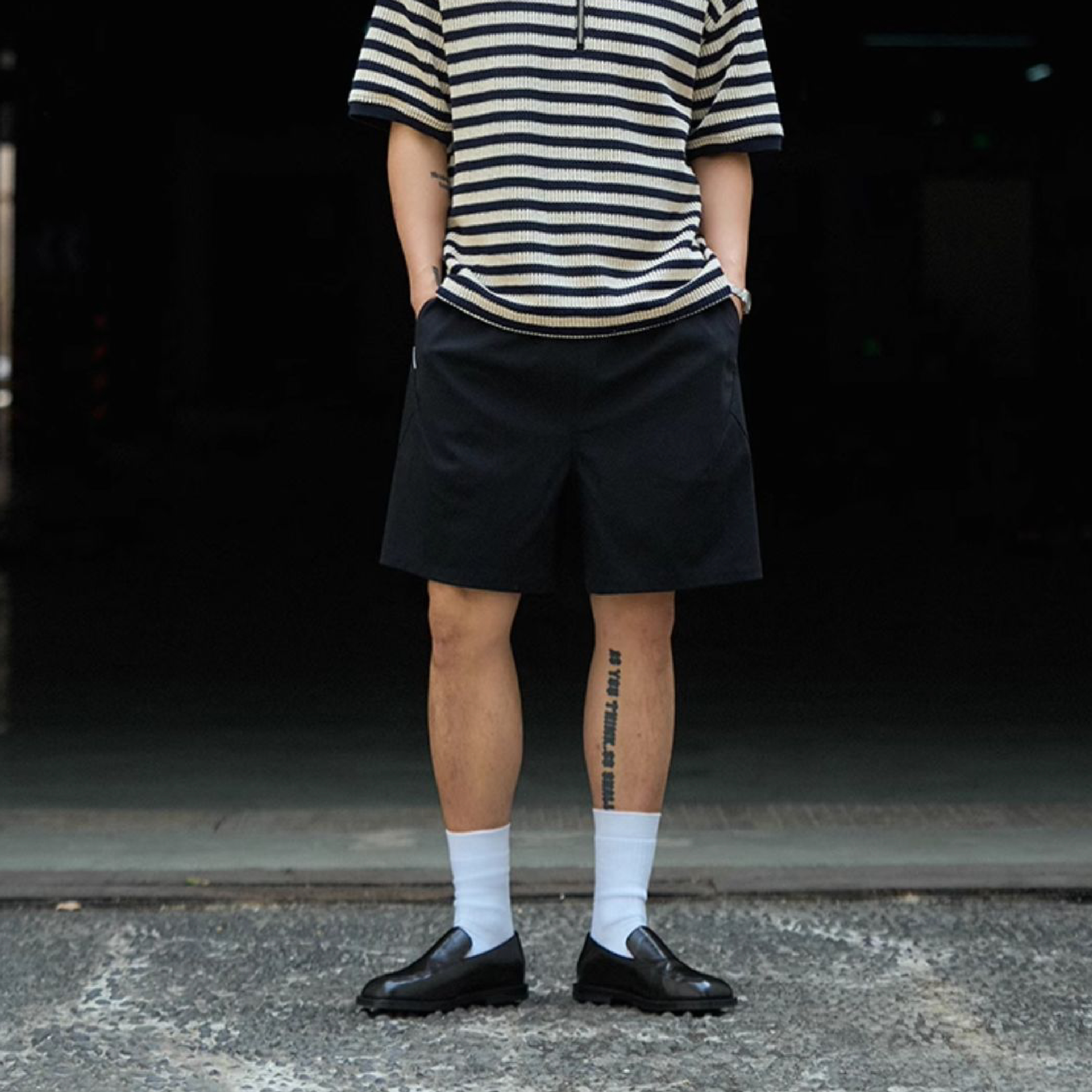 TANOXI Roman Cotton Casual Shorts 羅馬棉休閒短褲 [TNX-JS20]
