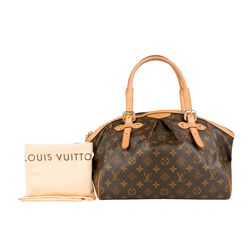 【Louis Vuitton / LV】Monogram Tivoli 抓皺肩背包 M40144