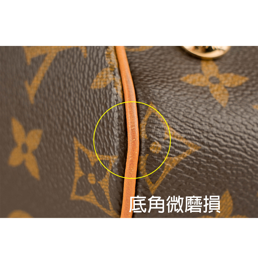 【Louis Vuitton / LV】Monogram Tivoli 抓皺肩背包 M40144