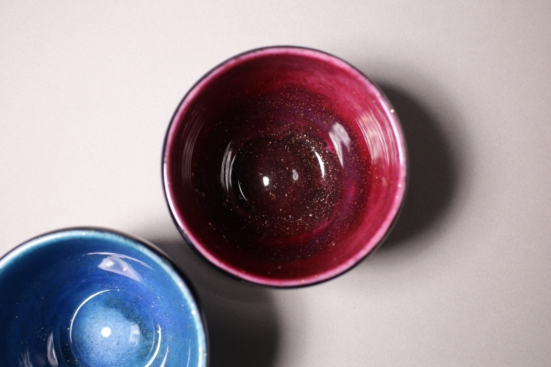 紅琉璃-台灣在地琉璃工藝玻璃杯