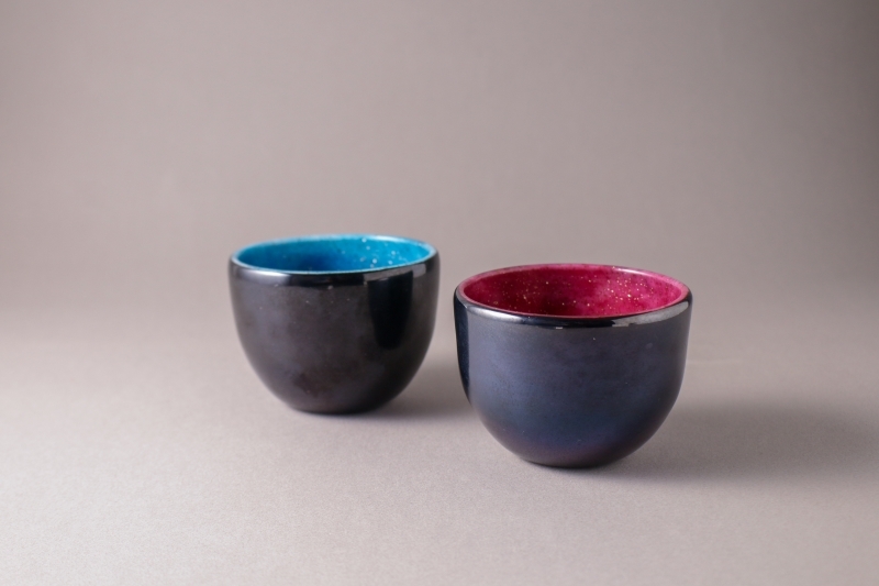 紅琉璃-台灣在地琉璃工藝玻璃杯