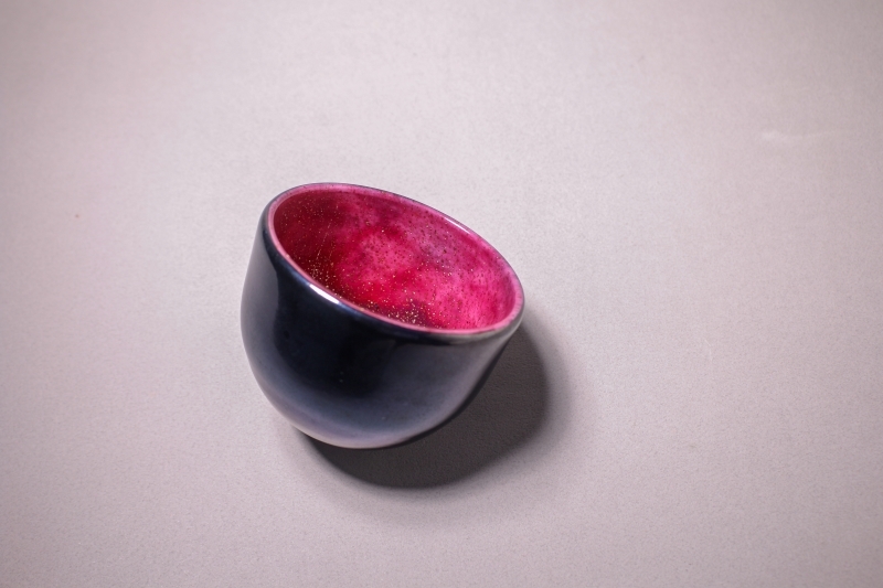 紅琉璃-台灣在地琉璃工藝玻璃杯