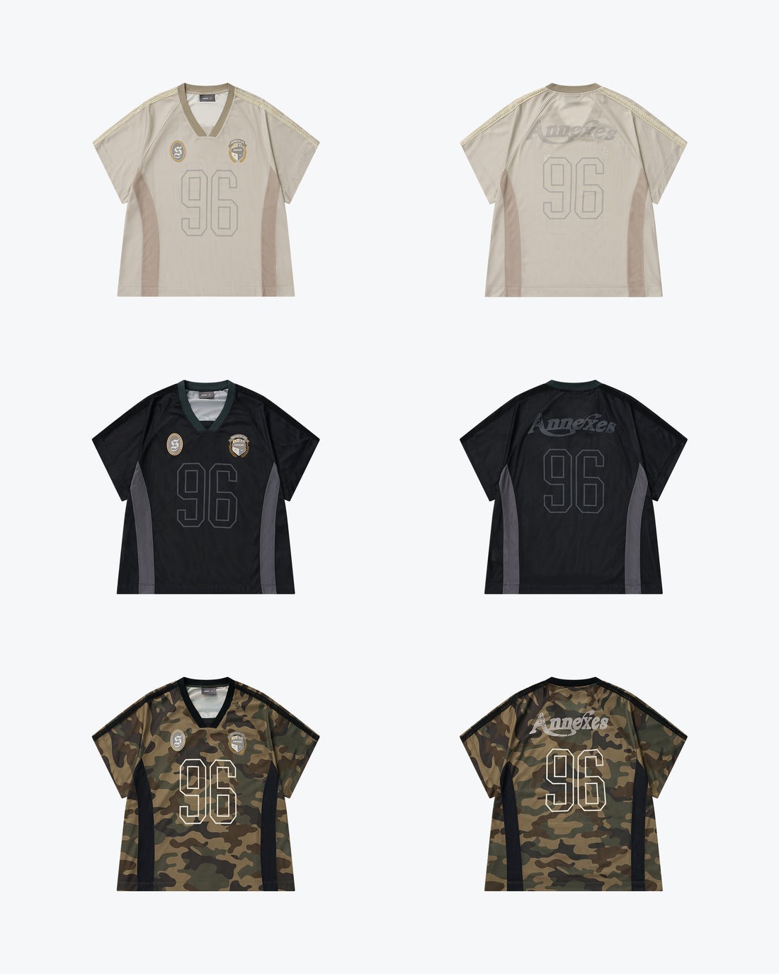 SENSE Football Mesh Oversize T-Shirts