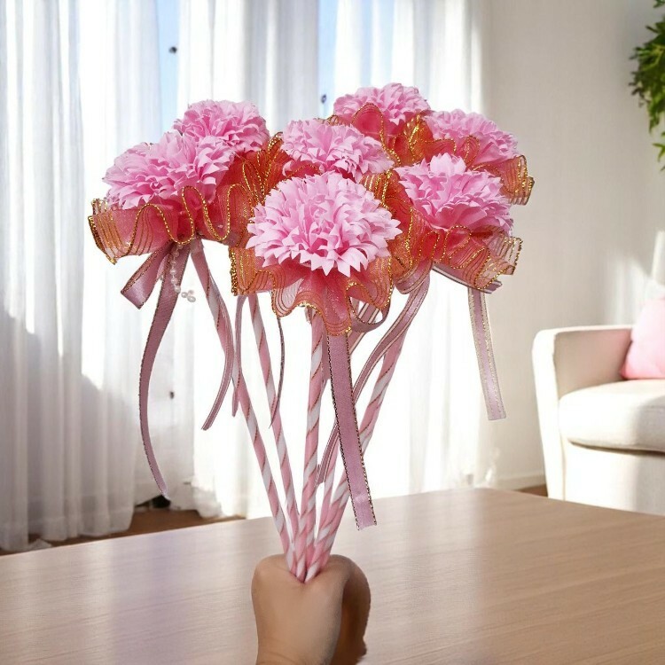 單支康乃馨花束,單枝康乃馨花束,Single carnation bouquet