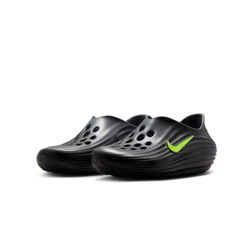 Nike ReactX Rejuven8 GS "BLACK" 恢復鞋 泡棉 防水 涼鞋 拖鞋 大童 女段 黑色 IF1746-003 [台灣現貨]