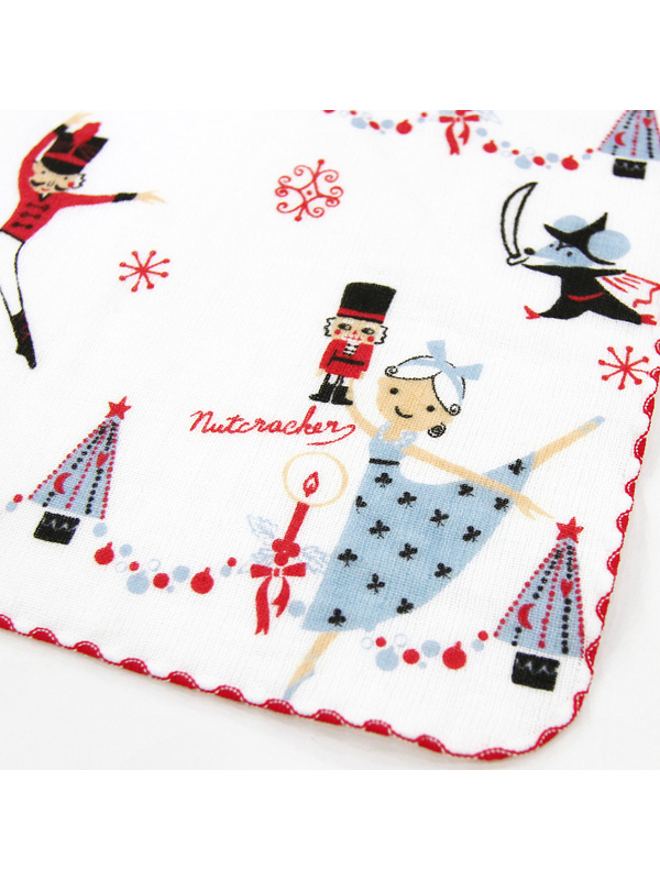 日本 Shinzi Katoh 加藤真治【芭蕾可愛小方巾 (SKTC117)】