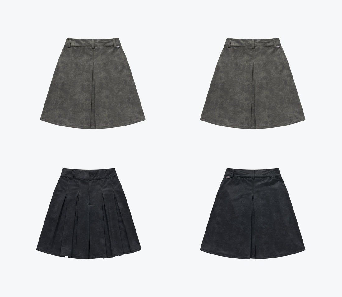 SENSE Washed Mini Skirt