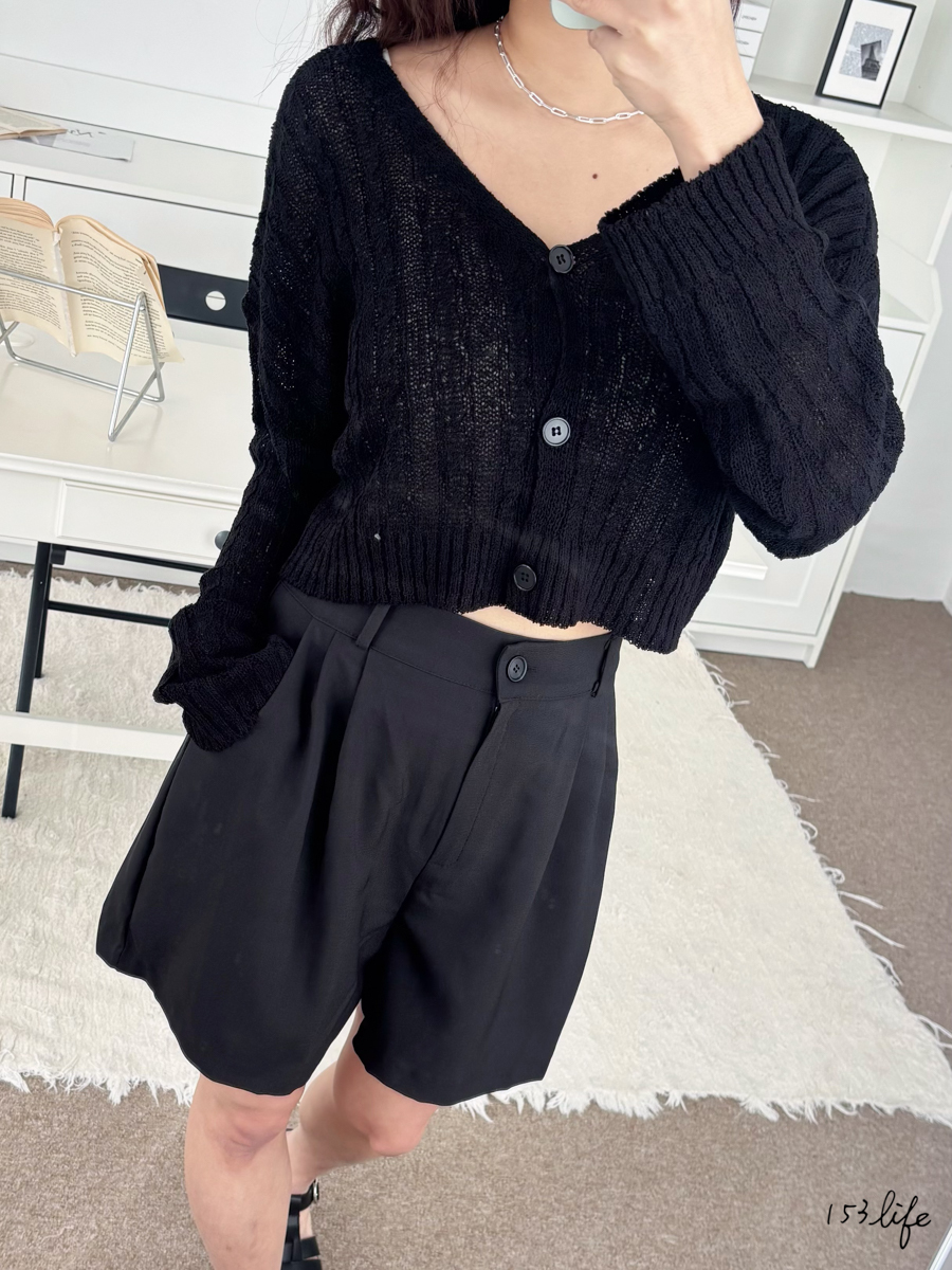 |現貨|🇰🇷V領針織落肩上衣(4色)