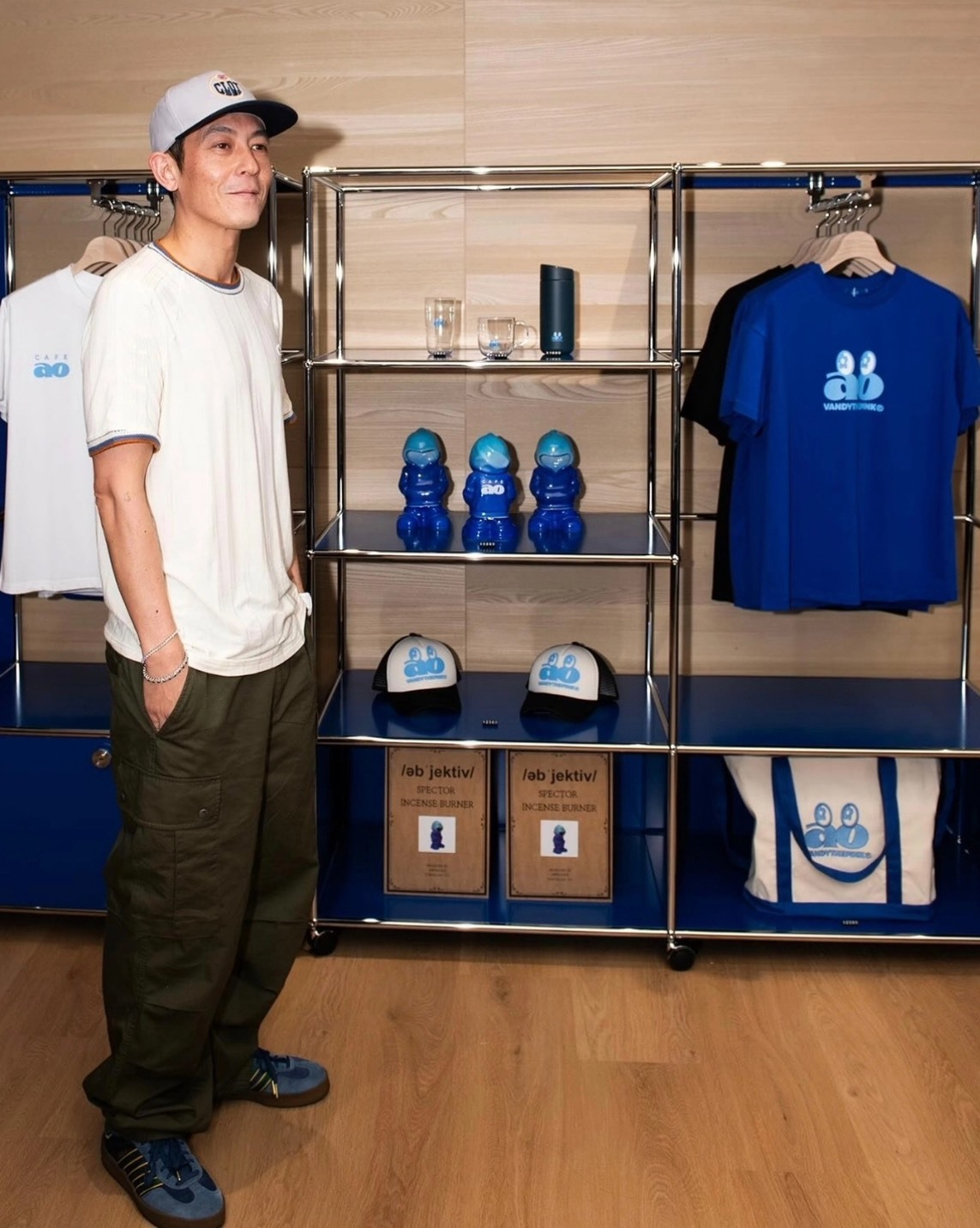 CLOT x adidas Gazelle 藍色聯名麂皮鞋