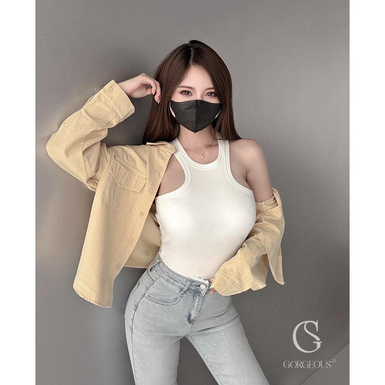 G3020 現貨「餅乾夾克高磅襯衫外套」