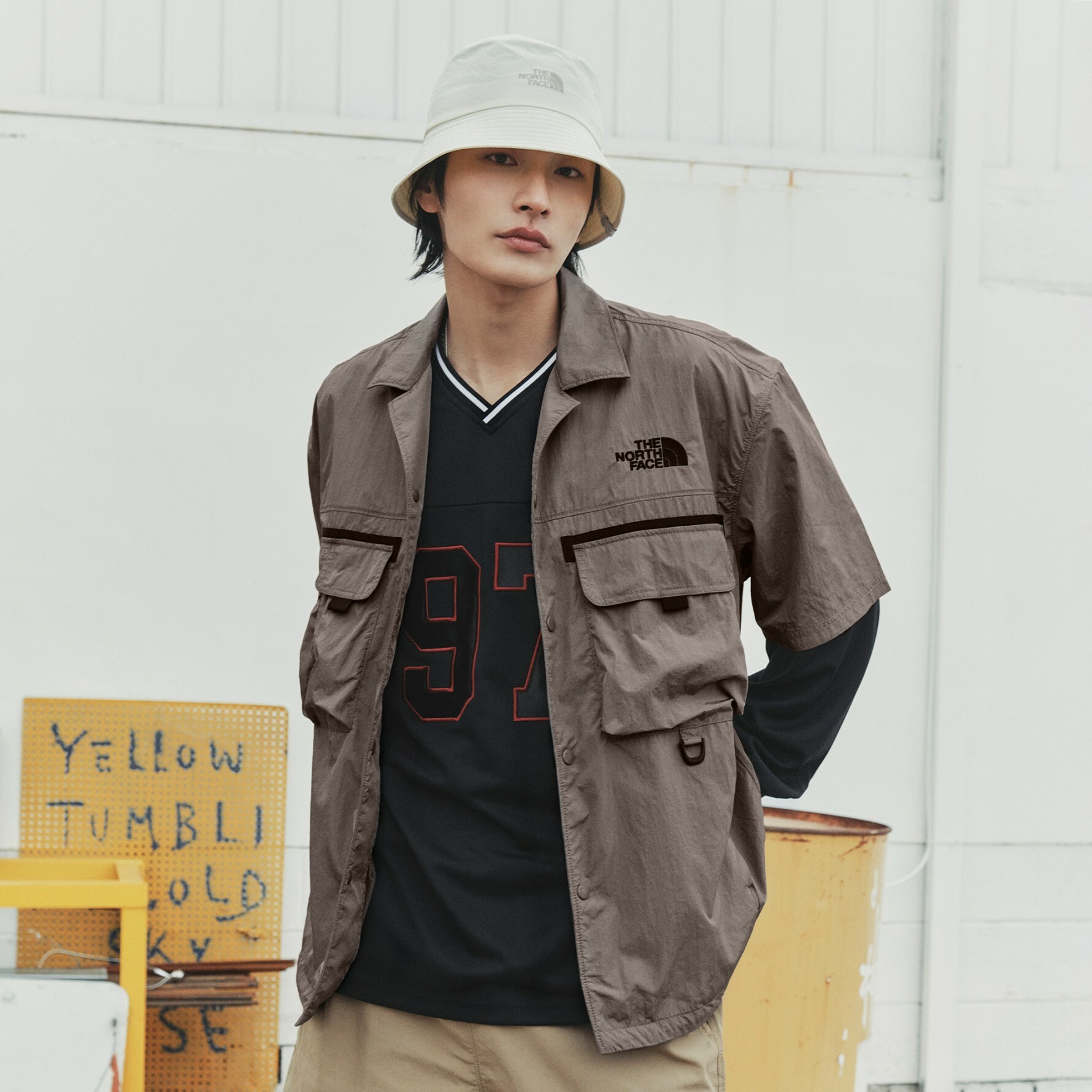 ★THE NORTH FACE☆SHELDON S/S SHACKET NH8SR01 代購】THE NORTH FACE 北臉白標SHELDON S/S SHACKET 多口袋短袖外套