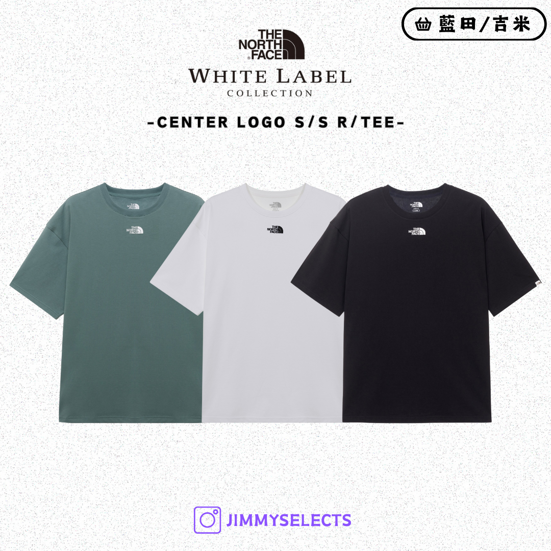 【代購】THE NORTH FACE 北臉 白標 CENTER LOGO 中LOGO 短袖 短T NT7UR03
