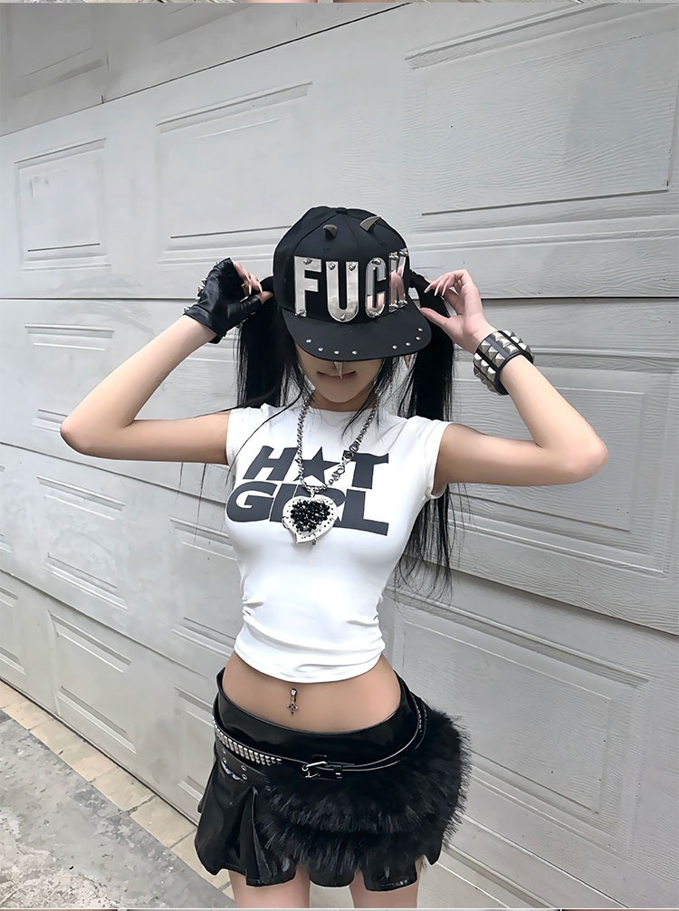 ArtByTastybabe 低腰超短 辣妹皮裙