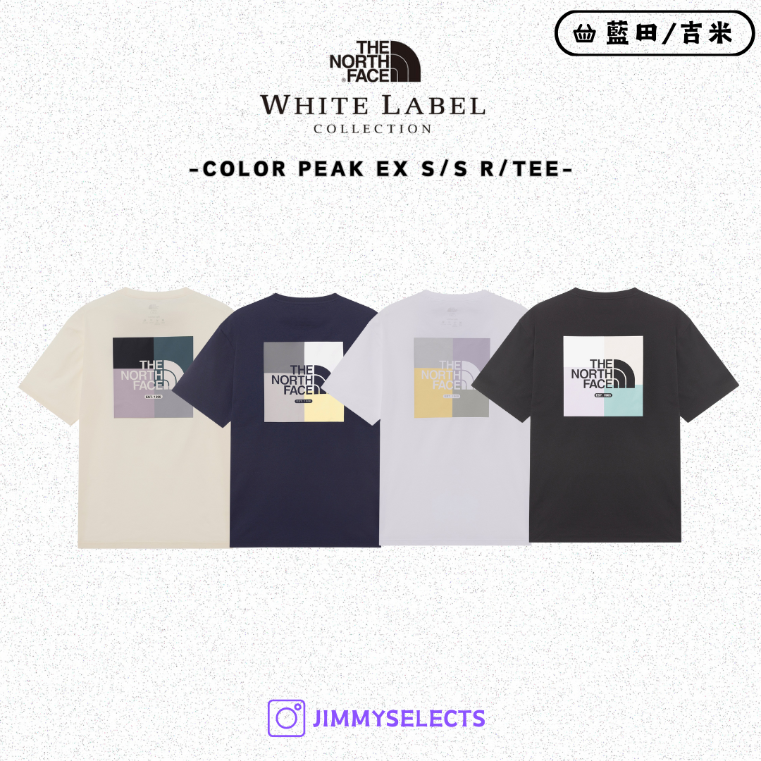 【代購】THE NORTH FACE 北臉 白標 COLOR PEAK 短袖 短T NT7UR24