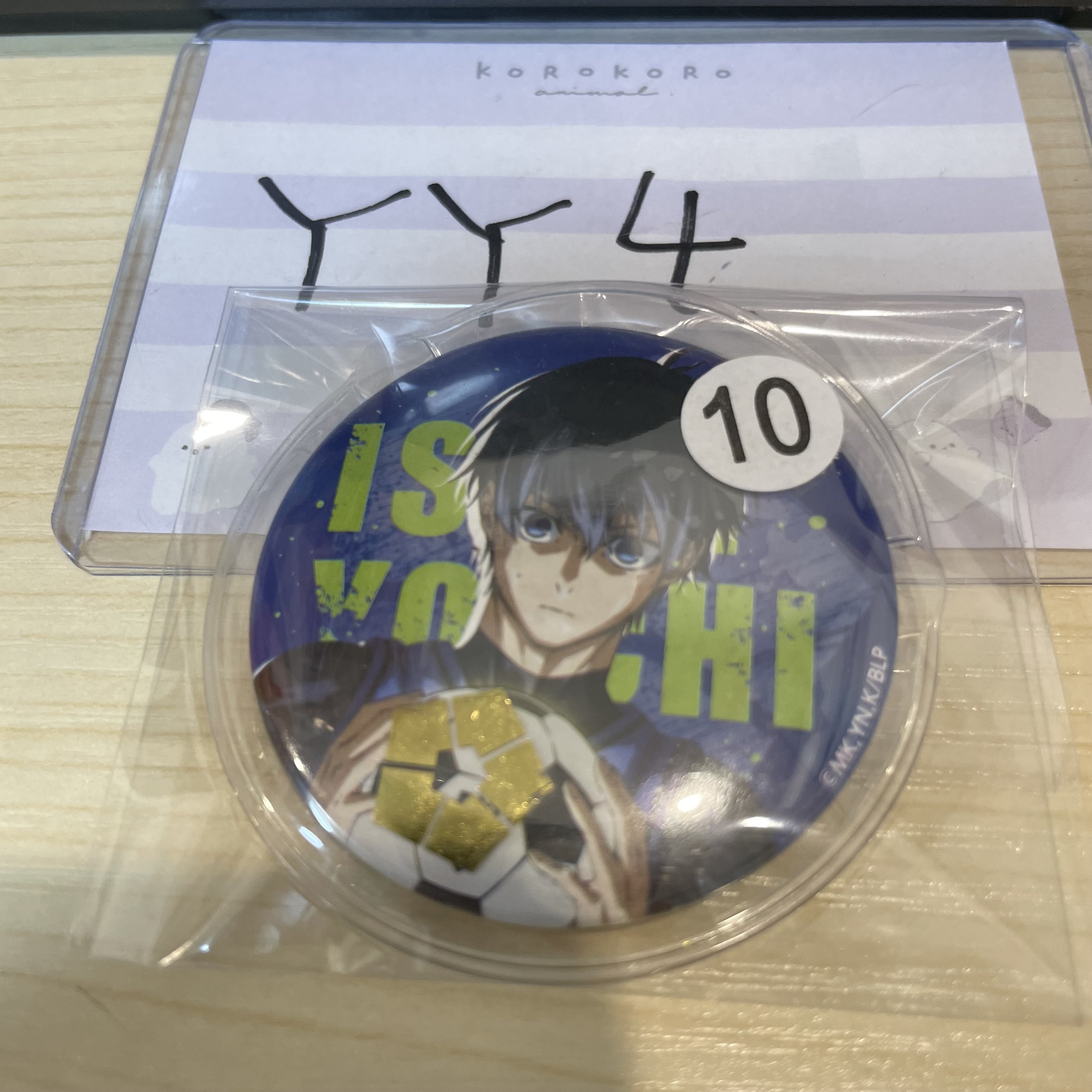 BlueLock 潔 襟章 #YY4