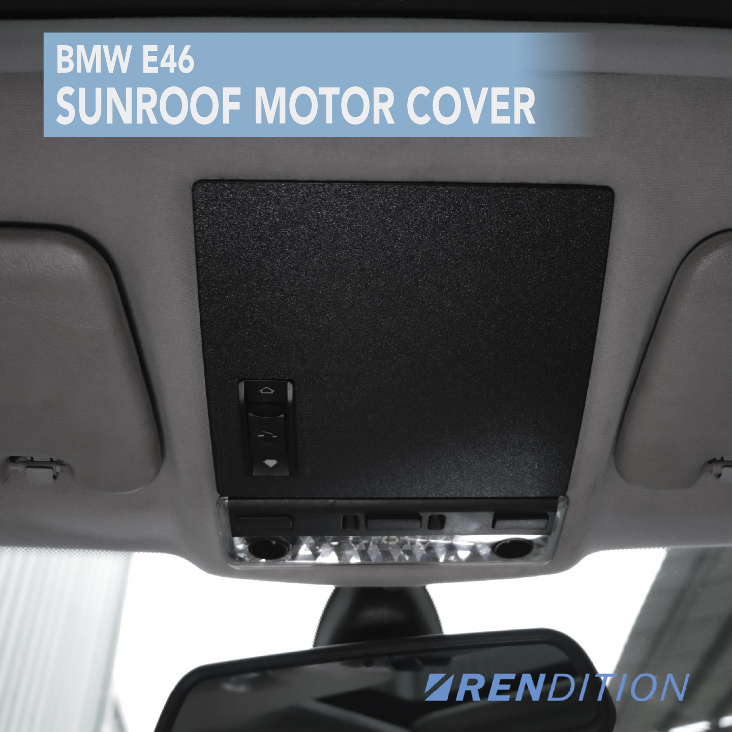BMW E46 SUNROOF MOTOR COVER