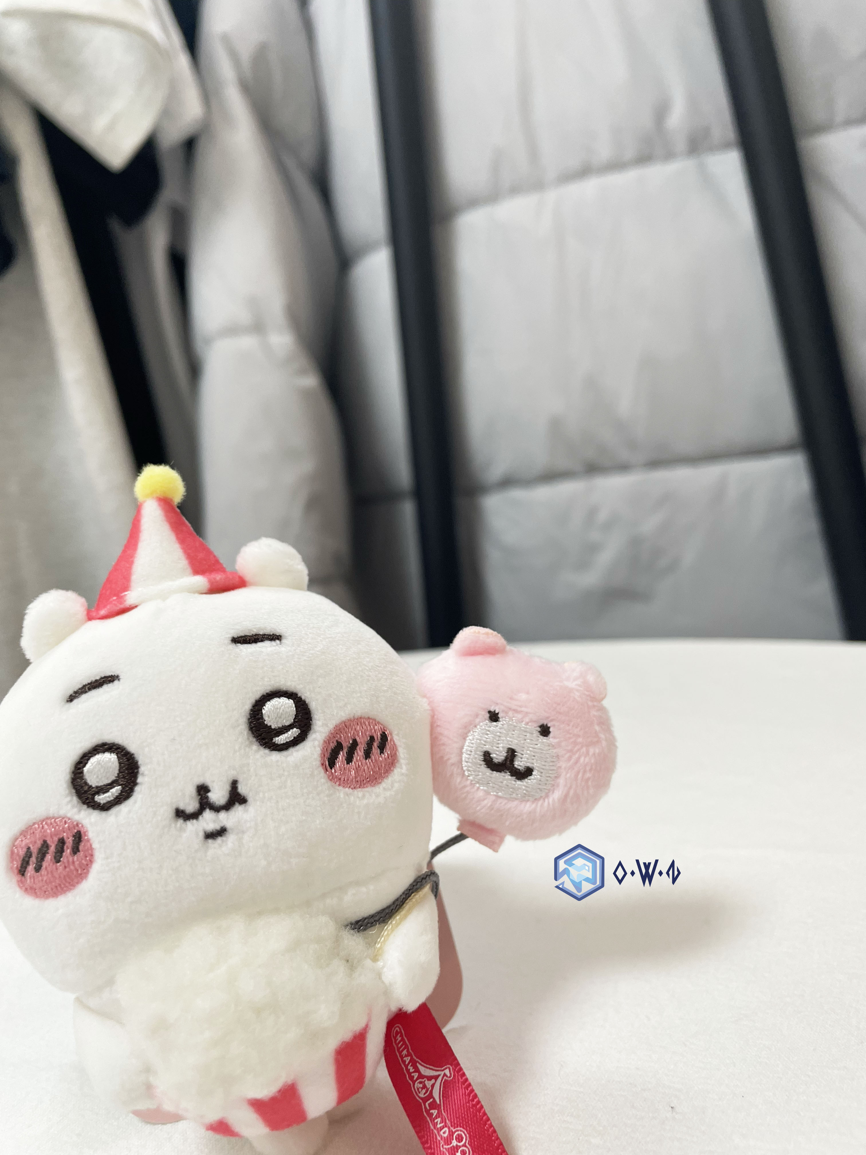 【OWN】Chiikawa 吉伊卡哇 玩偶 吊飾 樂園系列 爆米花 吉伊