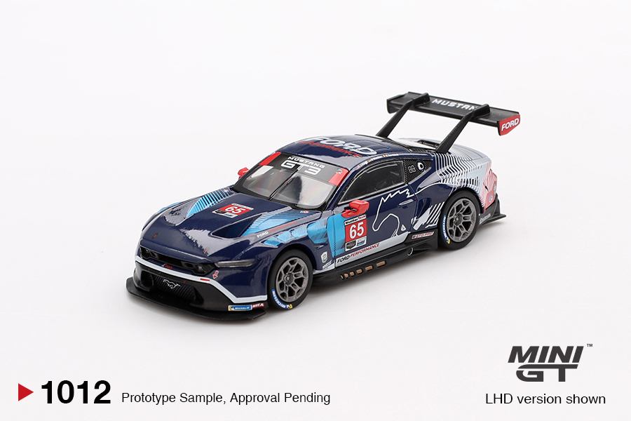 【預訂】Mini GT 1012 Ford Mustang GT3 #65 Ford Multimatic Motorsports  2024 IMSA Daytona 24 Hrs