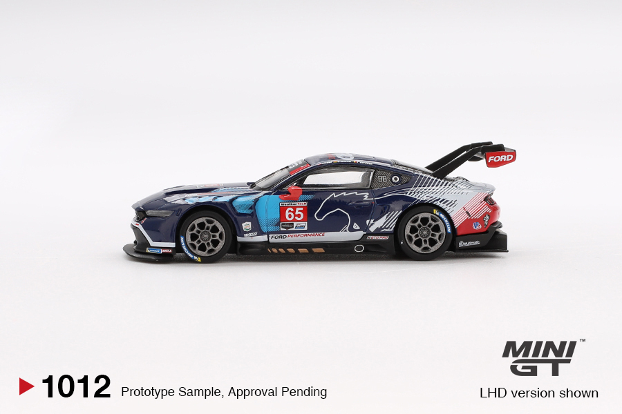【預訂】Mini GT 1012 Ford Mustang GT3 #65 Ford Multimatic Motorsports  2024 IMSA Daytona 24 Hrs