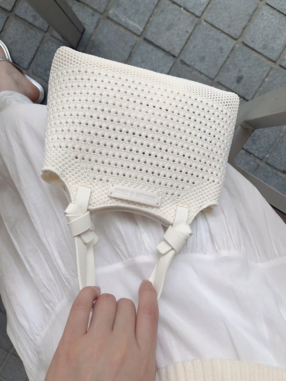 <買包送小包> Charles ＆ Keith 小CK Ida 編織 針織 托特包 3色 CK2-30782111