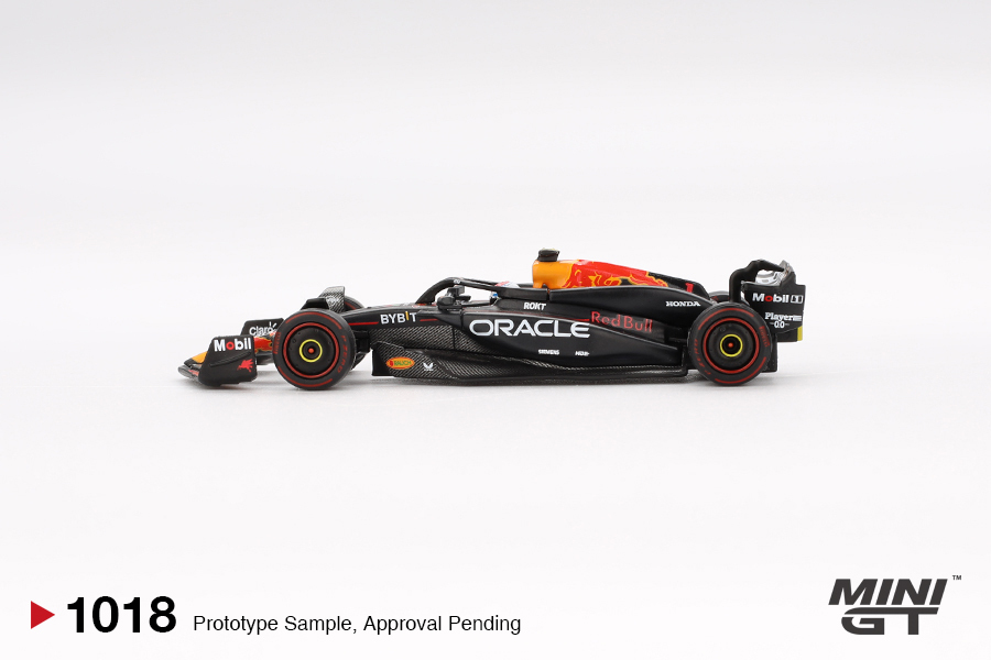 【預訂】Mini GT 1018 Oracle Red Bull Racing RB20  #1 Max Verstappen 2024 F1 2024 Bahrain GP Winner