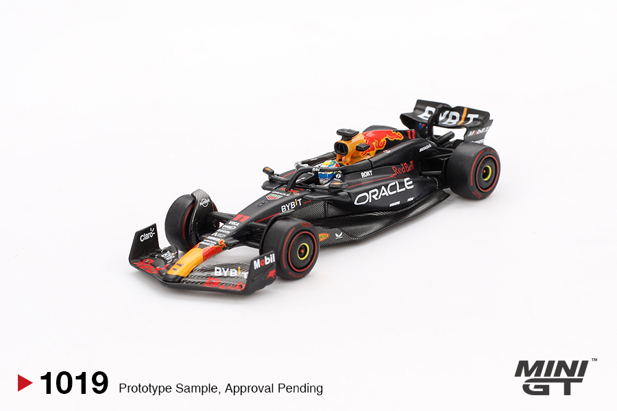 【預訂】Mini GT 1019 Oracle Red Bull Racing RB20 #11 Sergio Pérez 2024 F1 2024 Bahrain GP 2nd Place